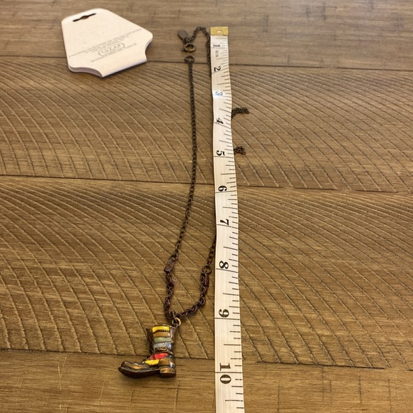 NWT Vintage 90s Steve Madden Boot Charm Necklace - Picture 7 of 7